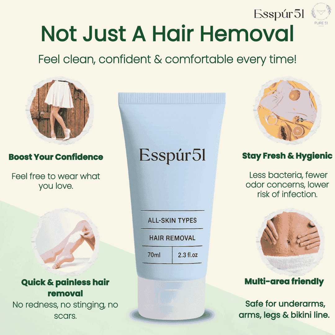 SET B - Hair Removal Cream x2 + Free Aloe Vera x1