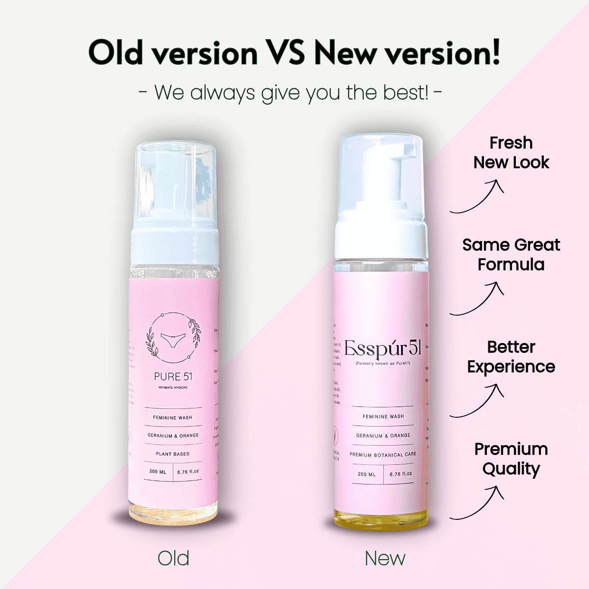 Esspúr51 Feminine Wash