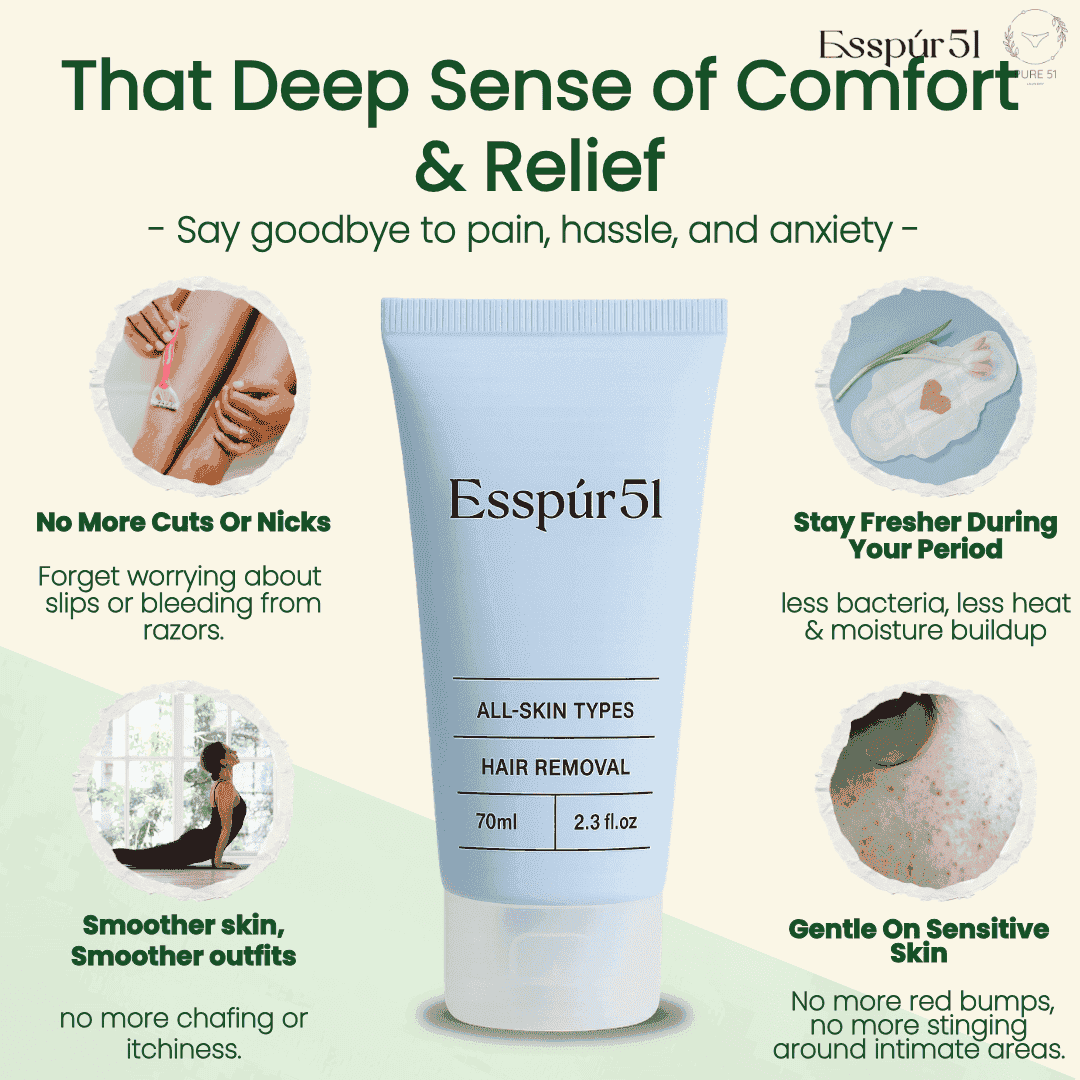 SET B - Hair Removal Cream x2 + Free Aloe Vera x1